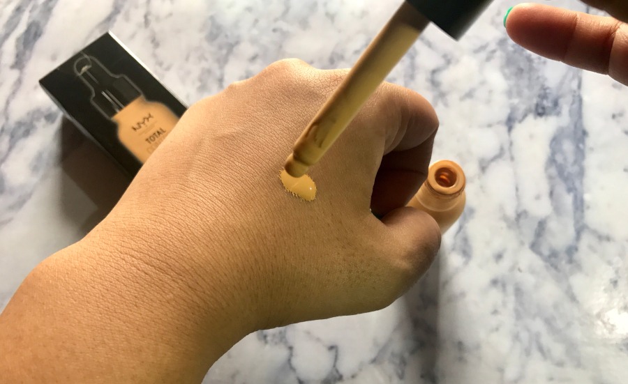 NYX Total Control Drop Foundation Review Swatches Ms Meehnia