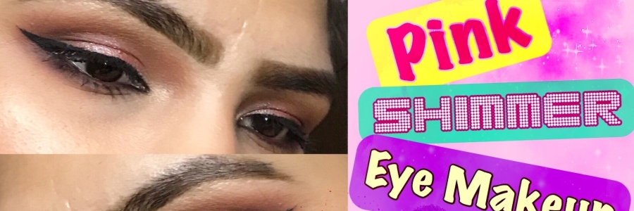 Pink shimmer eye makeup | Beginners | Hooded Eyes | for Indian brown skin | Ms Meehnia